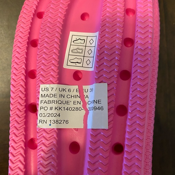 Fabkids Pink Casual Sandals for Summer women’s size 12.5.  NWOT - Picture 8 of 10